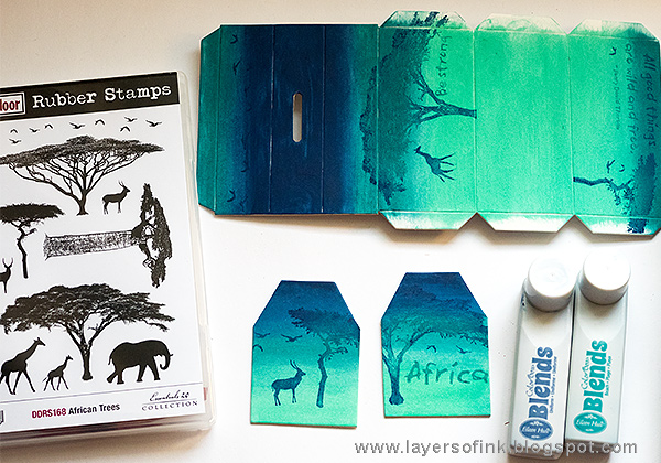 Layers of ink - Ombré Toolbox Tutorial by Anna-Karin with ColorBox Eileen Hull Blends