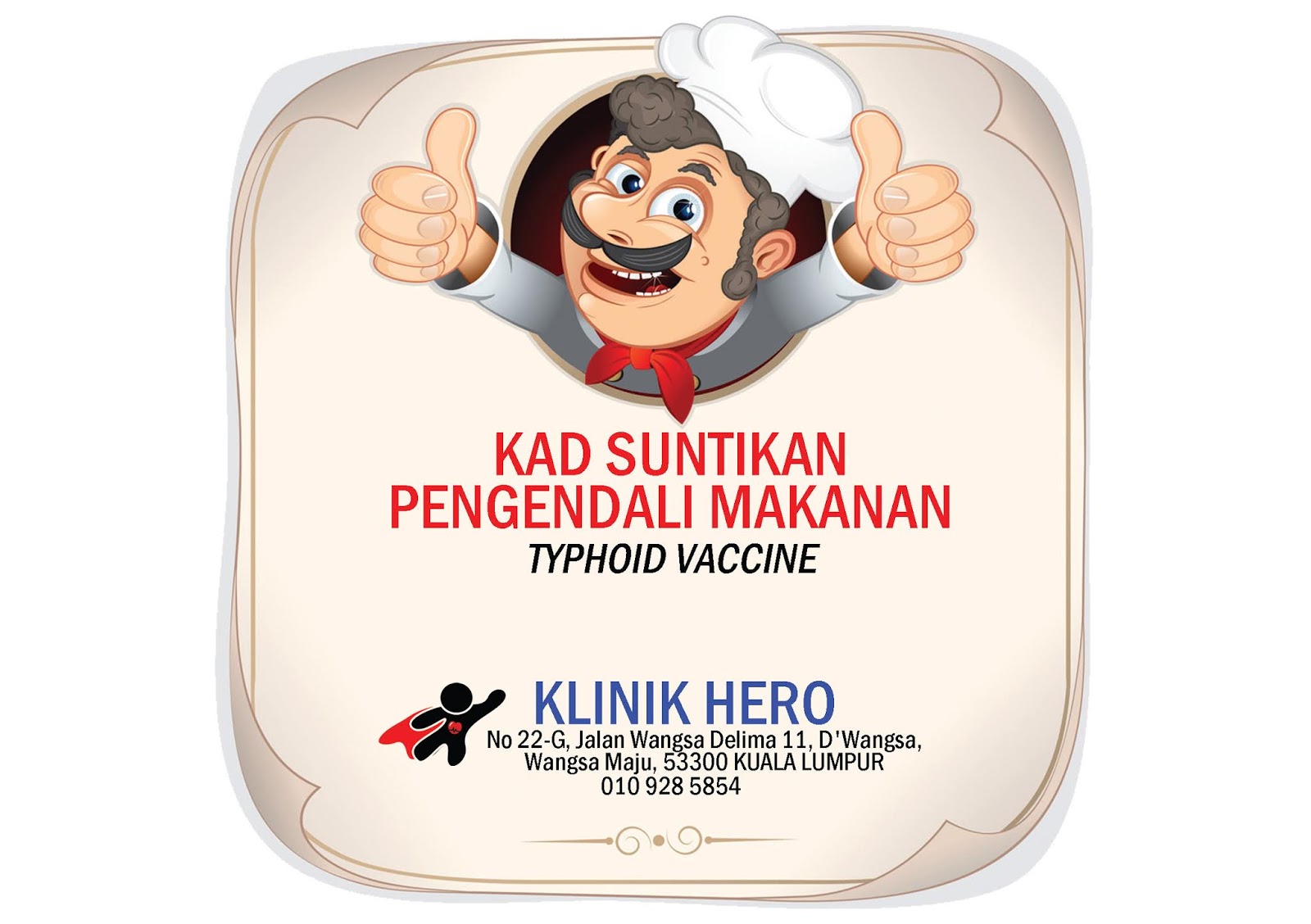 Klinik Hero: Suntikan Typhoid di Klinik Hero