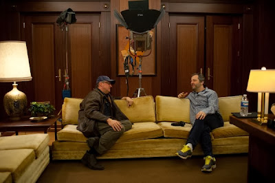 judd apatow anchorman 2 set photo