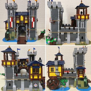 LEGO 31120 クリエイター 中世の城　お城の改造　変更前の外観