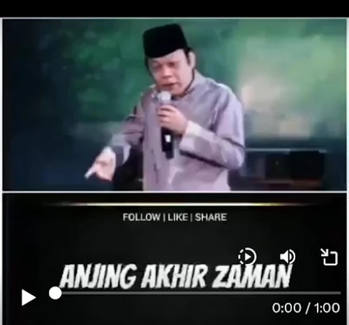 tapi selalu relevan dengan perkembangan zaman ANJING AKHIR ZAMAN