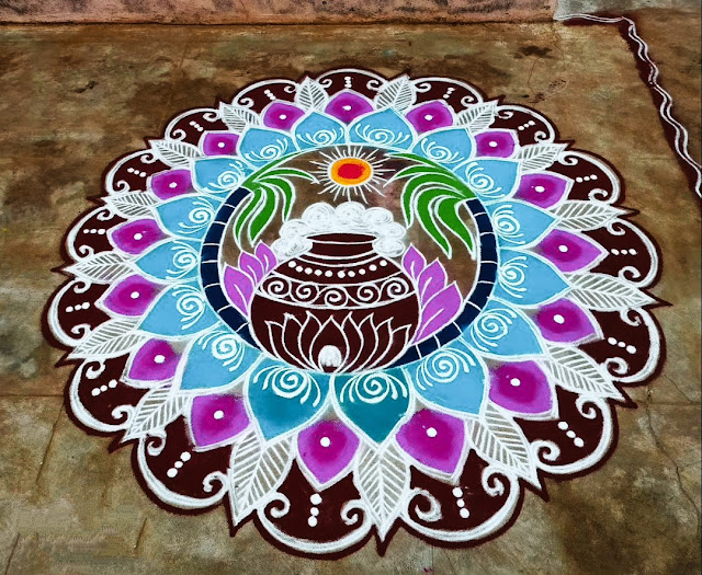 New Rangoli Designs For Pongal