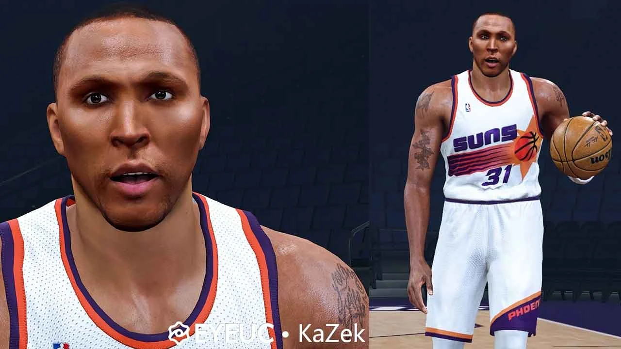 NBA 2K23 Shawn Marion Retro Cyberface