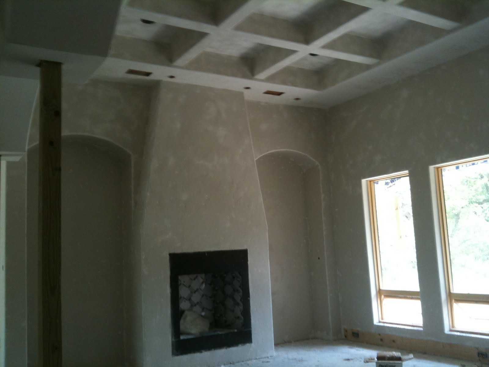 Villa Costo Mucho Drywall Complete Texture In Progress