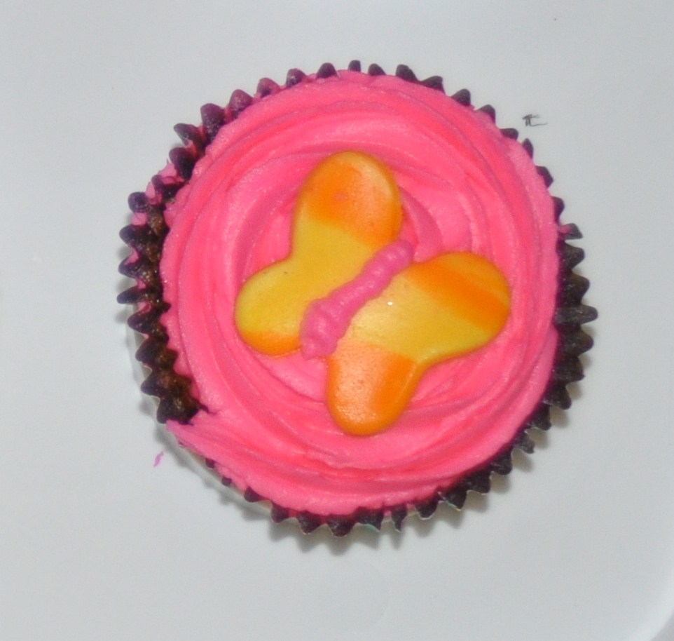 Hippie Chicks cupcake