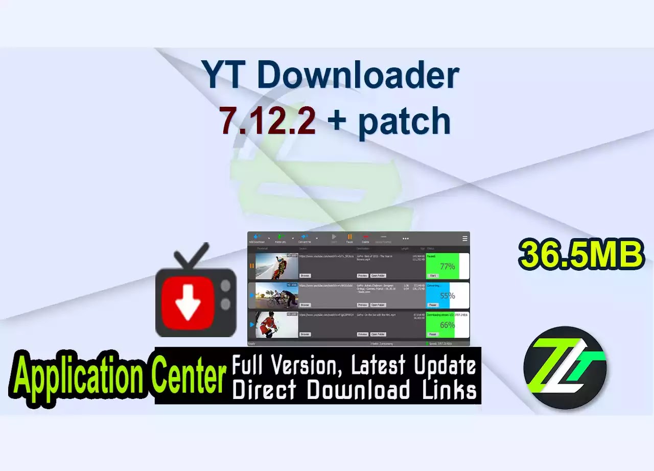 YT Downloader 7.12.2 + patch