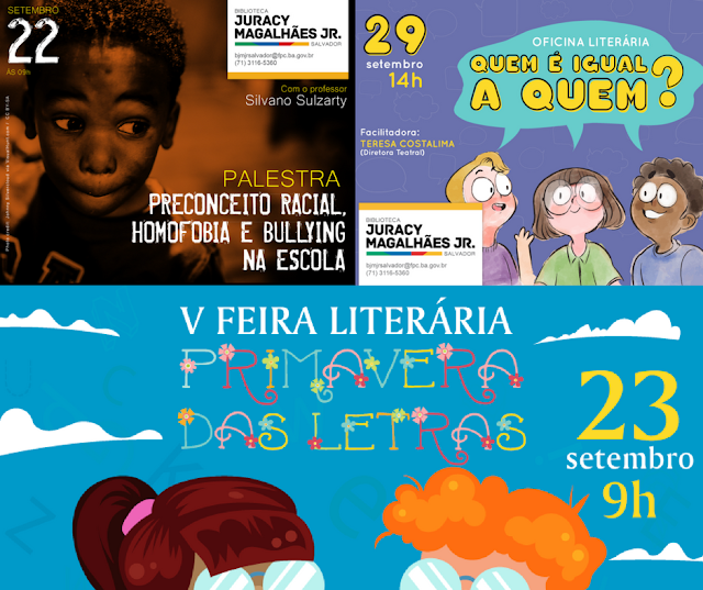 V Feira Literária na Biblioteca do Bairro