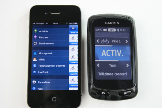 Application mobile Garmin Connect ou GPS Garmin ?