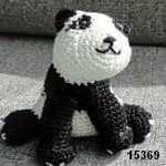 patron gratis oso panda  amigurumi, free pattern amigurumi panda bear 