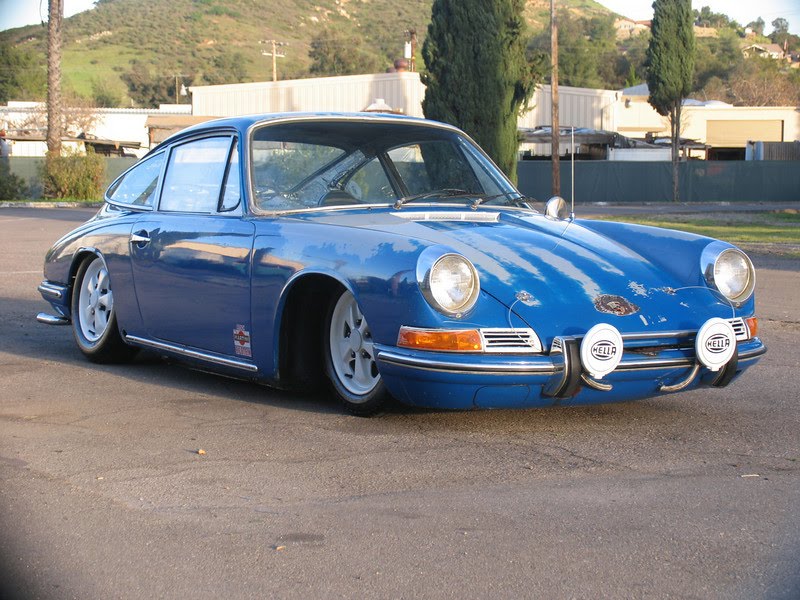 Slammed 1968 porsche 911 from across the pond for sale on ebaycom 