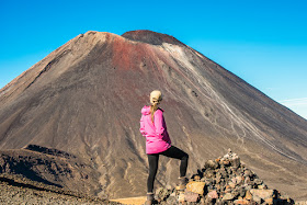 The mountain conquered on Tongariro Crossing