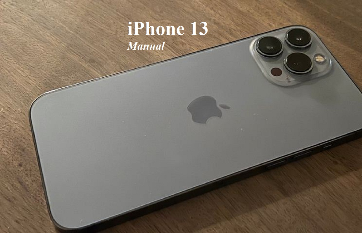 iPhone 13 manual