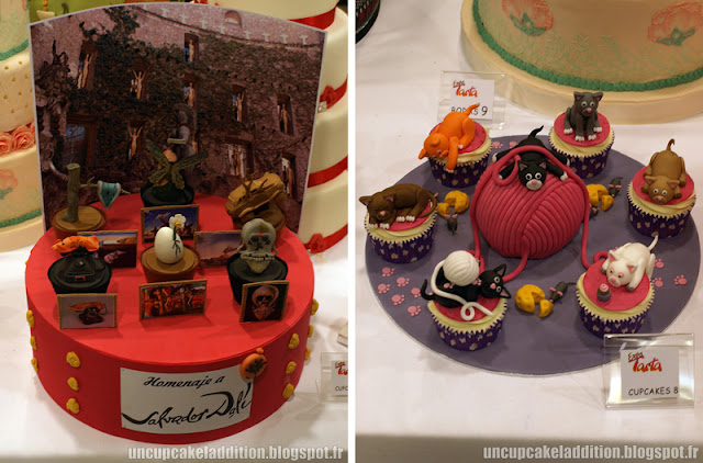 Expo Tarta 2013 :  les deuxième et troisième prix Cupcakes