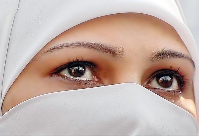 links Beautiful niqab  girls eyes 