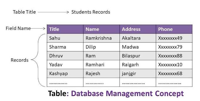 Database Management system (DBMS) क्या है? | डेटाबेस मैनेजमेंट सिस्टम नोट्स (Hindi Notes )
