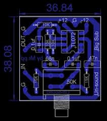 Mini Subwoofer Top PCB