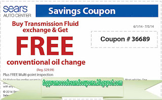 Free Printable Sears Coupons