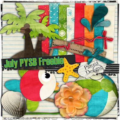 http://www.pimpyourscrapbook.com/2009/07/julys-monthly-freebiesummer.html