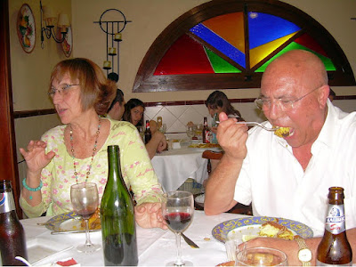 Juan Torres Domarco en una de “nuestras” comidas.