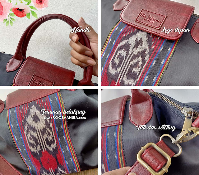 THE WARNA. Detail Tas Tenun Ikat Dayak