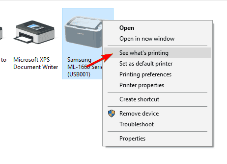 Printer is Showing Offline