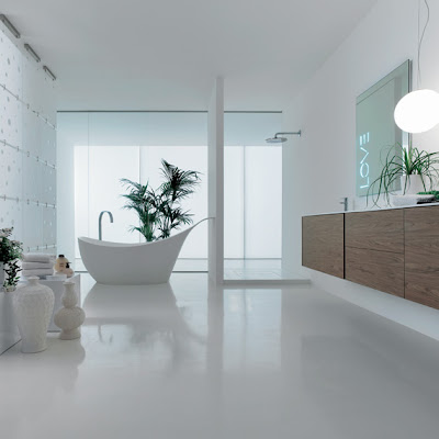 modern and luxury bathroom interior design