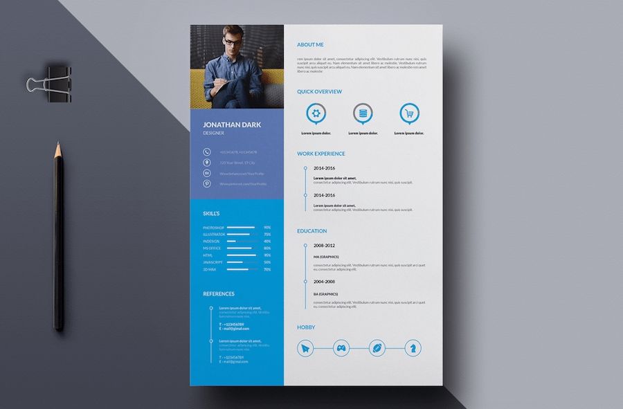 Resume Template Word Cv