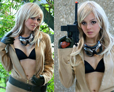 cosplayer studio: Spies are sexy - Eva cosplay from the game Metal Gear Solid
