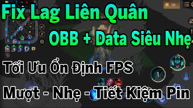 Fix Lag Liên Quân Sau Cập Nhật Giảm Lag Bằng File OBB + Data Siêu Nhẹ Tối Ưu Ổn Định FPS | HQT CHANNEL