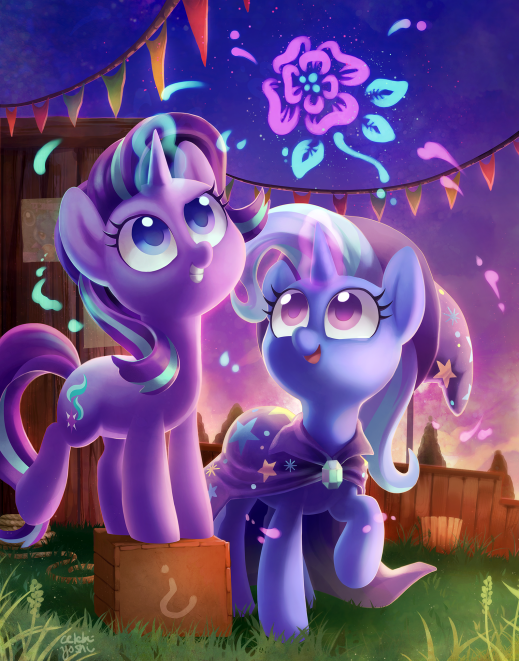 Magic pals The Great and Powerful Trixie