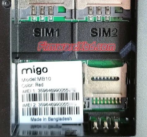 Migo MB10 Flash File MT6261