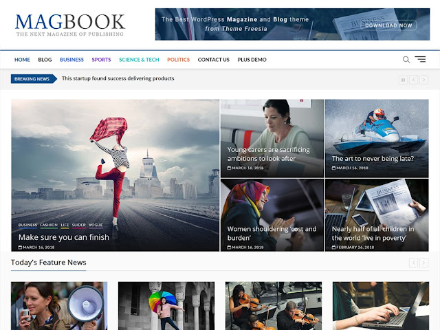 Top 6 Best Blogger and WordPress Theme 