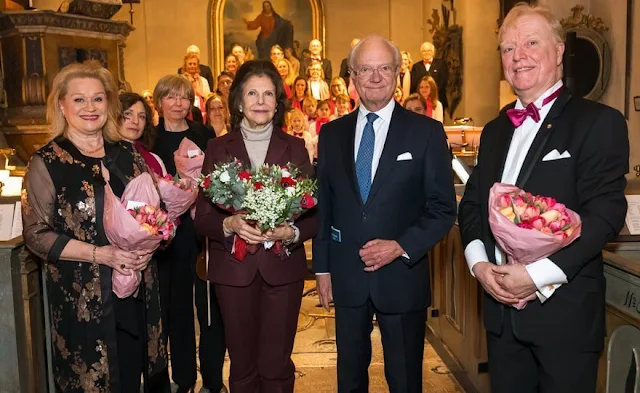 The concert was held in honor of 80th birthday of Queen Silvia