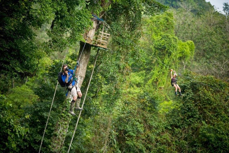 …a gravity-defying zip line!  - Your Childhood Dreams Will Be Re-Awakened When You See These Magical Treehouses.