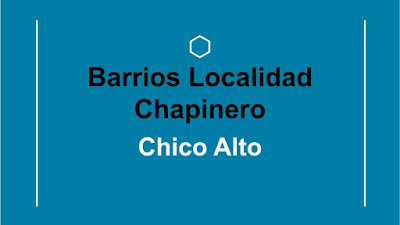 barrios de chapinero