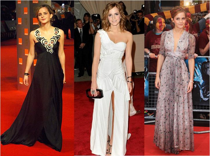 emma watson red carpet hair. Emma Watson.