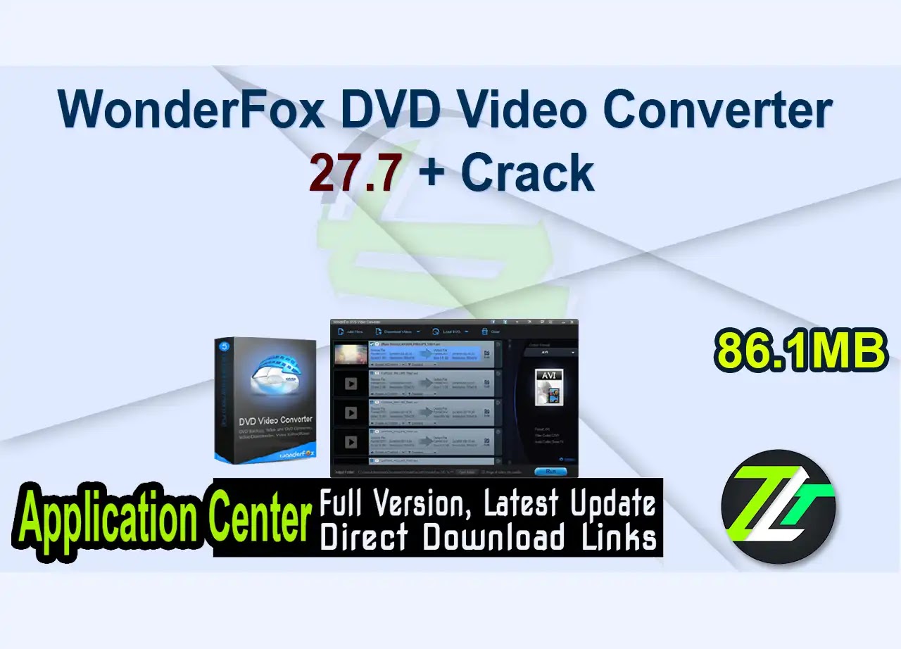WonderFox DVD Video Converter 27.7 + Crack