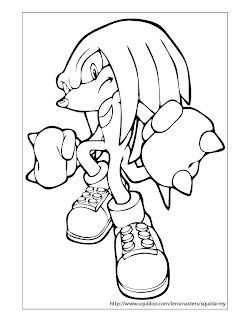  sonic the hedgehog coloring pages