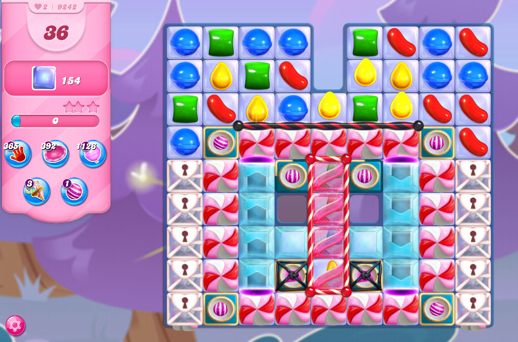 Candy Crush Saga level 9242