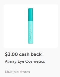 $3.00/1 Almay Eye ibotta CASH BACK Rebate *HERE*