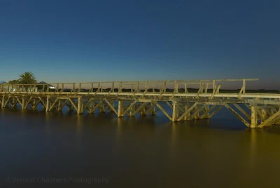 Woodbridge Island Old Wooden Bridge Long Exposure Photography Canon EOS 6D Vernon Chalmers Copyright