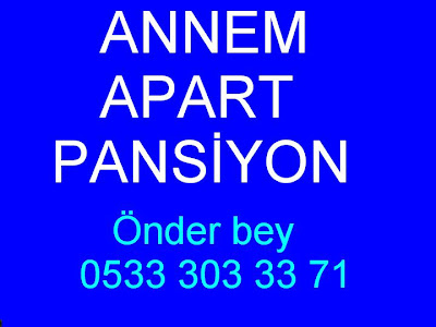 ANNEM PANSİYON İRTİBAT