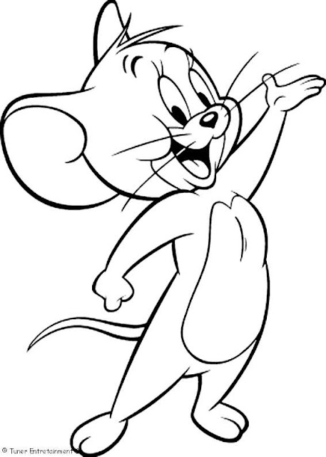 riscos para artesanato do tom e jerry