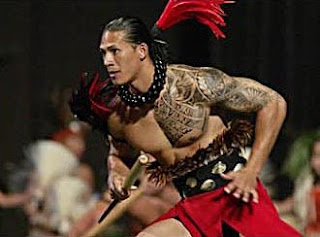 maori tattoos for men on chest and half sleeves