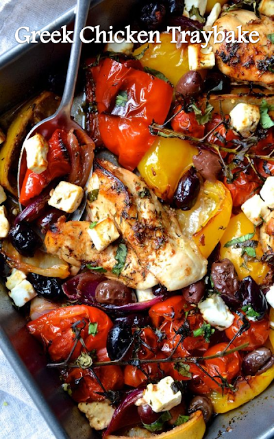 Greek Chicken Traybake