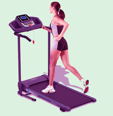 SereneLife Smart Electric Folding Treadmill