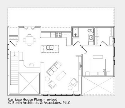 3 Bedroom Apartment Over Garage Plans