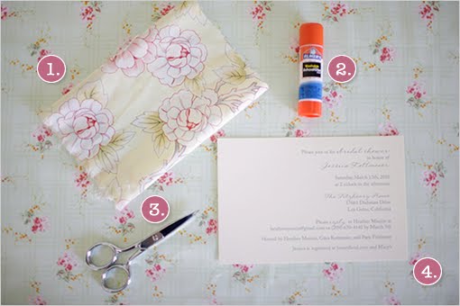 These sweet invites from The Wedding Chicks are easy to make and look 