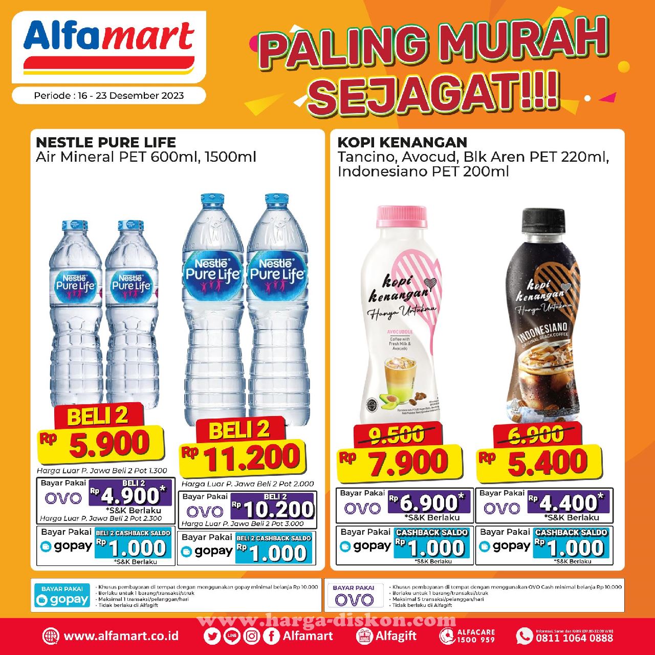 Promo Alfamart Terbaru Paling Murah Sejagat Periode 16 - 23 Desember 2023