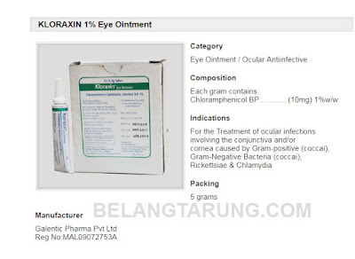 Kloraxin Description Eye Ointment For Cats and Dogs